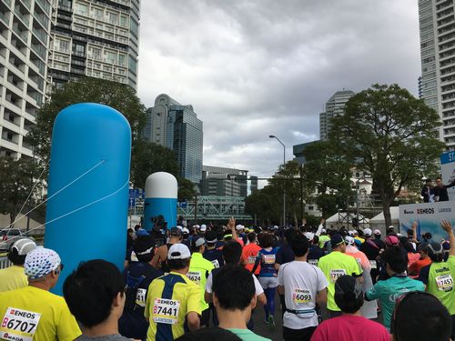 横浜マラソンみなとみらい大橋