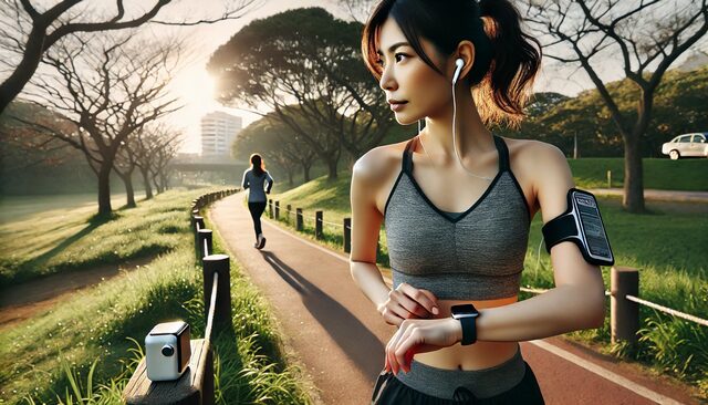 目標設定やランニングコースを活用したトレーニング