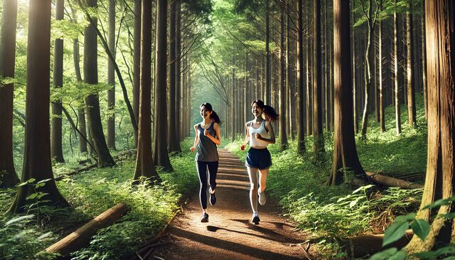 狭い部屋でもできる「その場」または「8の字」走行