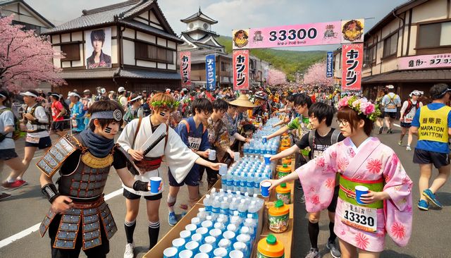 小布施見にマラソンの評判：エイド・給水・食べ物の魅力と仮装