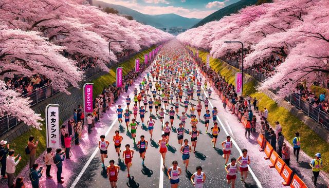 さが桜マラソンの完走率が高い理由は?コース攻略や給食に高低差 さが桜マラソンの完走率が高い理由は?コース攻略や給食に高低差