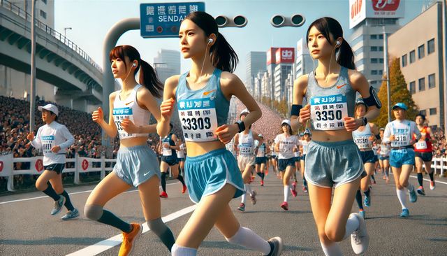 仙台国際ハーフマラソンの完走率