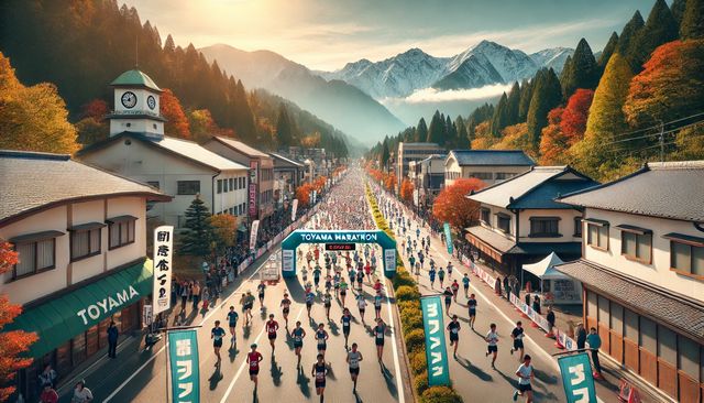富山マラソンの難易度＆完走率