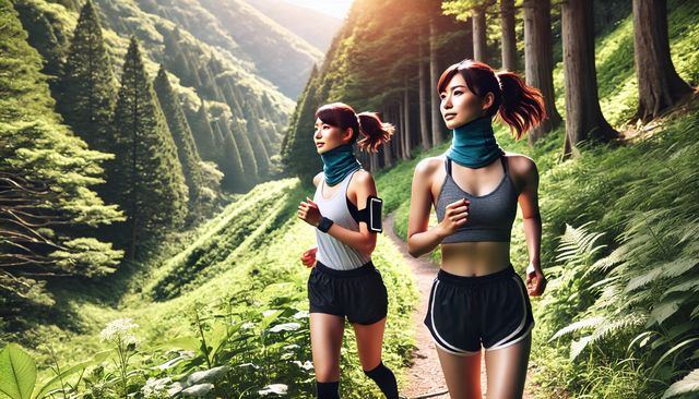 ランニングでネッククーラーの効果と選び方