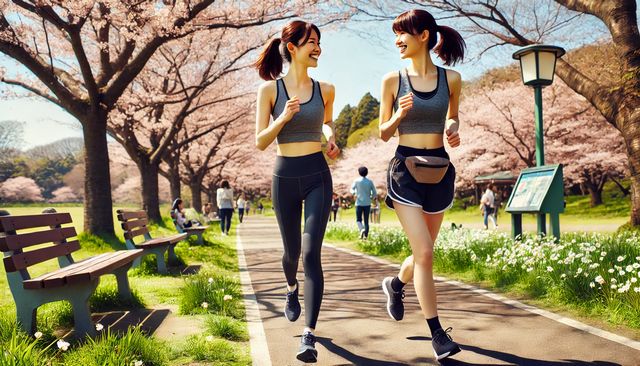 ランニングとウォーキングを交互に続けるコツ