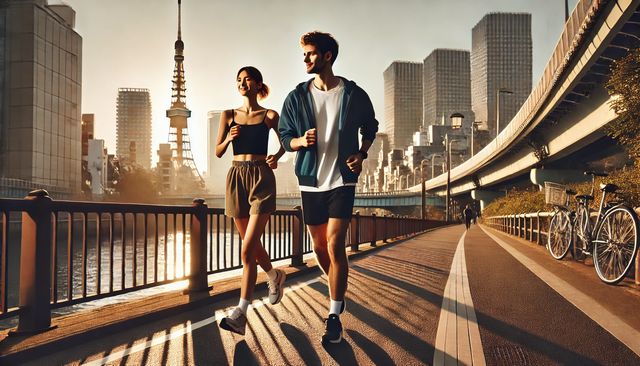 ランニングシューズをスニーカー代わり