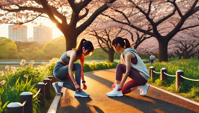 ランニンググッズ女性