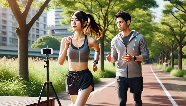 理想のフォームを連続写真でのチェック方法