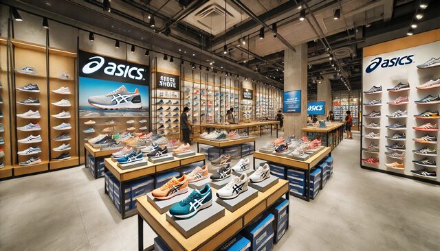 アシックスのシューズのサイズ感