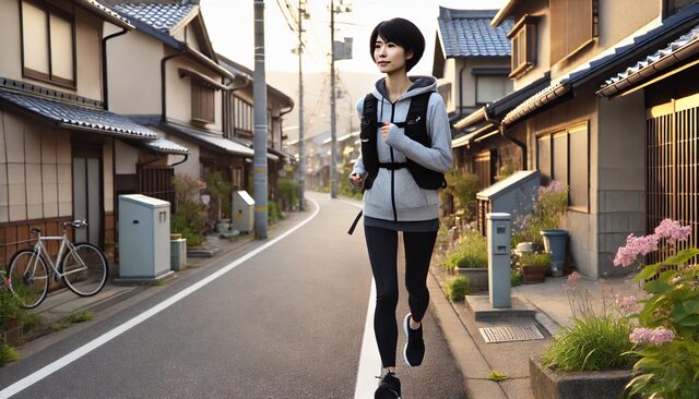 揺れない小さいサイズで軽快ランニング