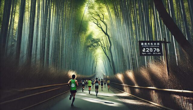 コースの高低差は最大約75m