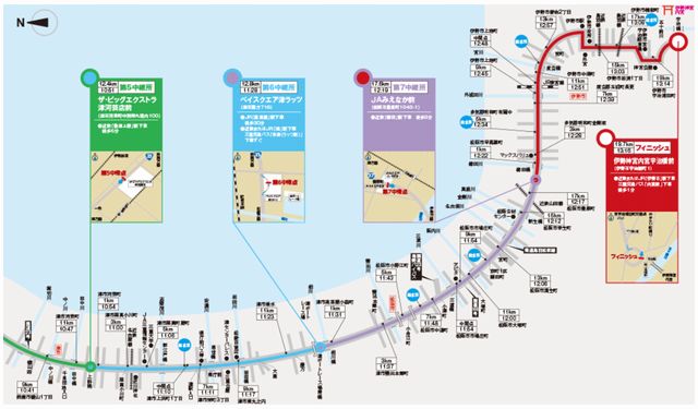 コース地図で見るルート概要