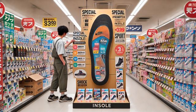 シークレットインソールで身長アップをサポート