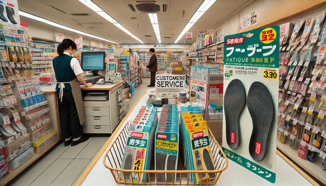 ハーフインソールを使った靴のフィット感調整