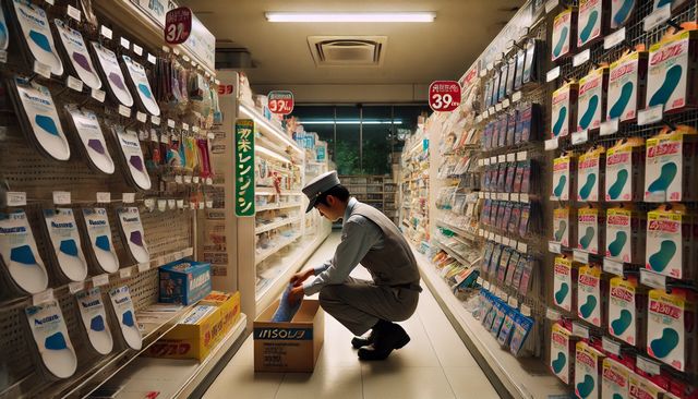 つま先部分に効果的なインソール活用法