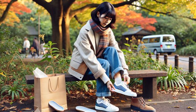 キッズ向けインソールのサイズ調整方法
