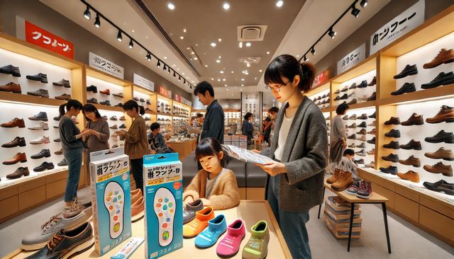 インソール剥がれの修理