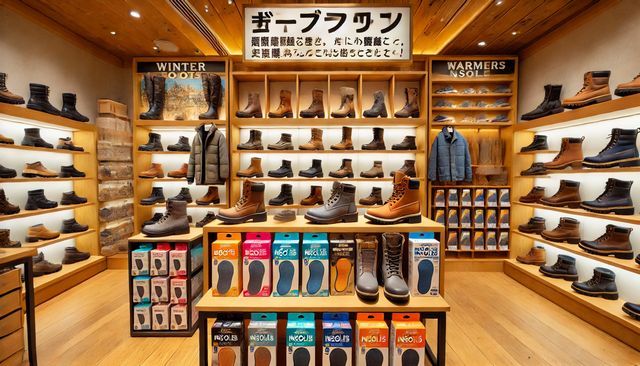 ブーツでインソール