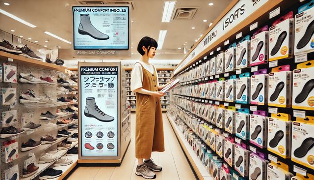 魔法のインソール コンビニ活用