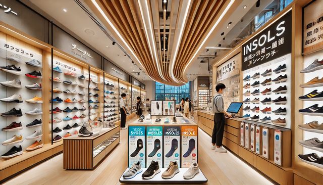 サンダルで目立たせない貼り方