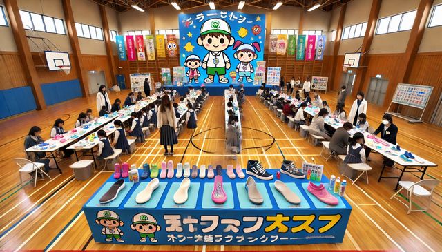 スニーカーのインソールを2枚重ね