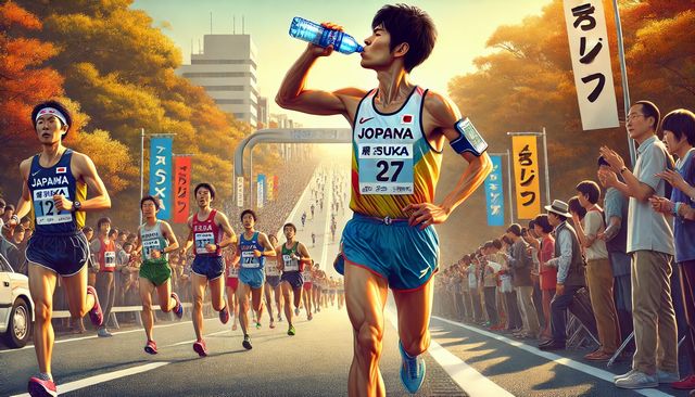 箱根駅伝で給水2種類