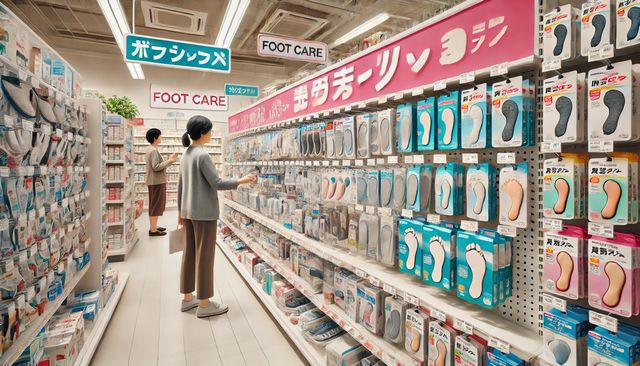 つま先のクッション性