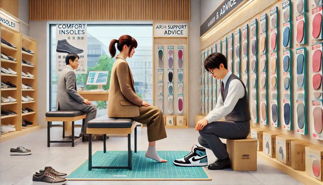 ヒール対応インソール