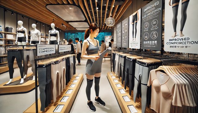 コンプレッションウェアの着こなし