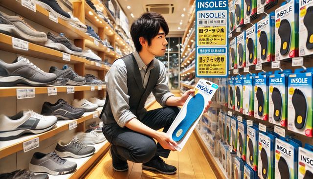 インソールは高反発と低反発どっちが合うか基礎知識