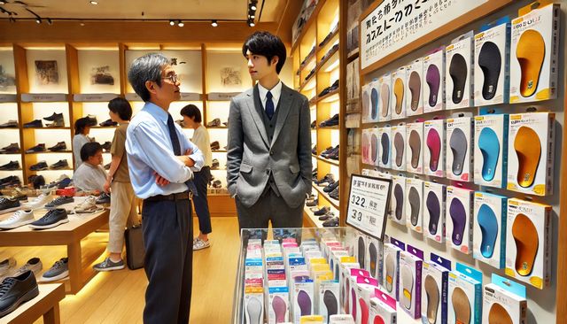 インソールの高反発と低反発の違い