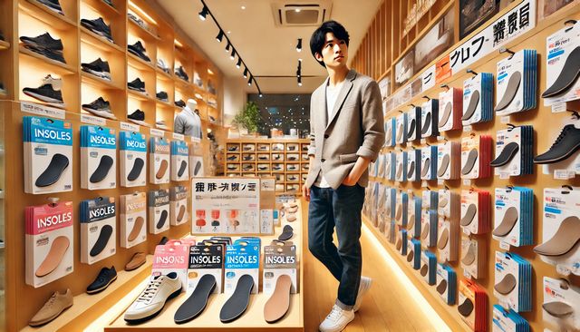 インソールは高反発と低反発どっちを選ぶか実例