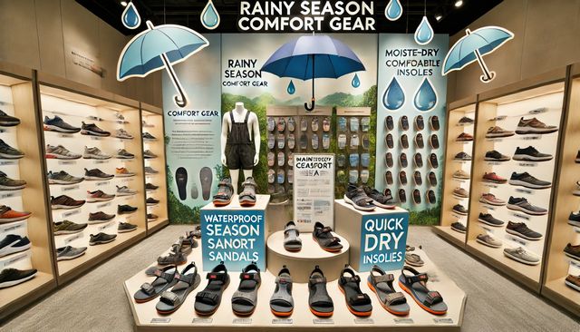 疲れないサンダル用インソールの条件