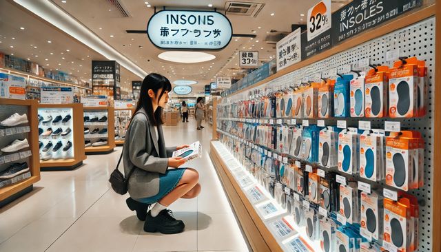 インソールと靴のサイズの基礎知識