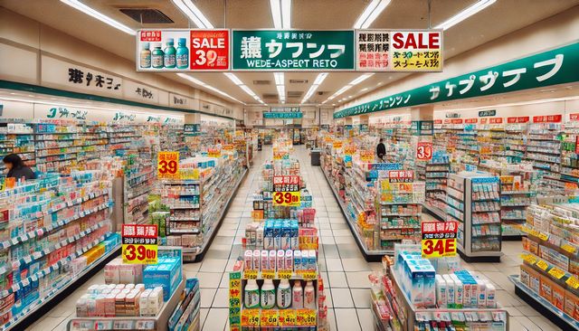 ドラッグストアのインソール