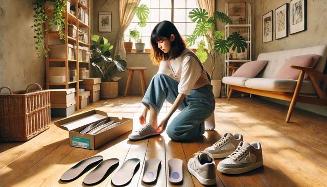 セリアで買える薄いインソール