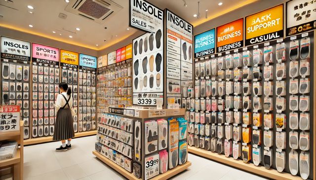 100均で薄いインソールの活用例