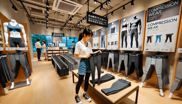 コンプレッションウェアの効果なし